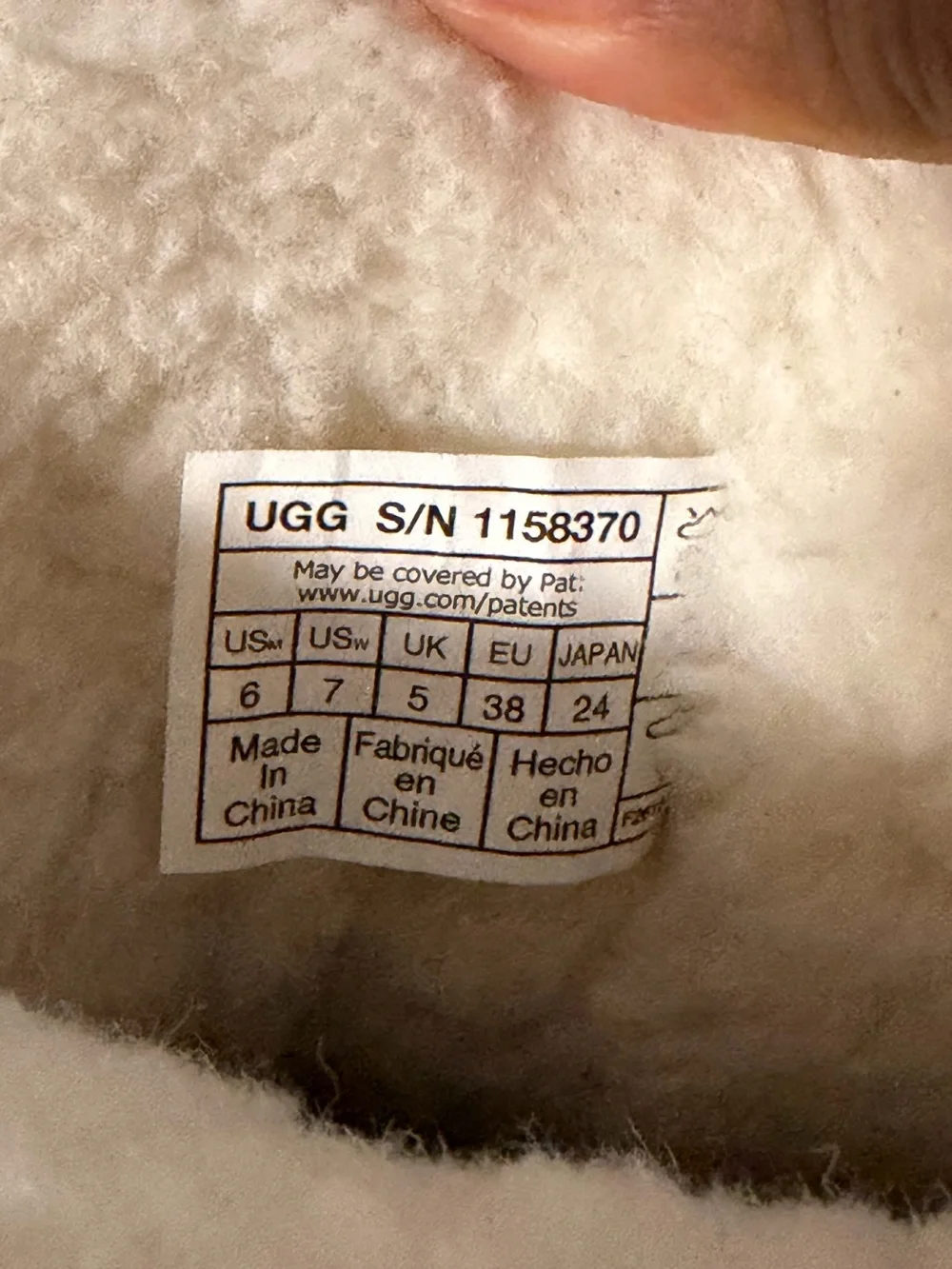 UGG Women's Short Platform Boot in Beige and Mauve